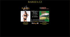 Desktop Screenshot of baroza.cz
