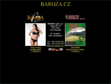 Tablet Screenshot of baroza.cz